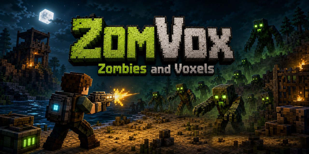 ZomVox — voxel zombie survival game